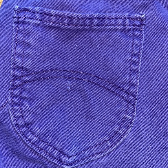 Vintage 80s/90s CHIC Purple Girls Jeans - Picture 8 of 11